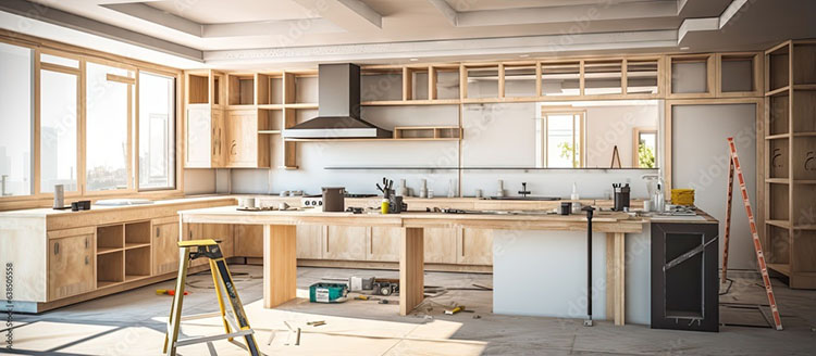 custome made kitchen cupboard in London